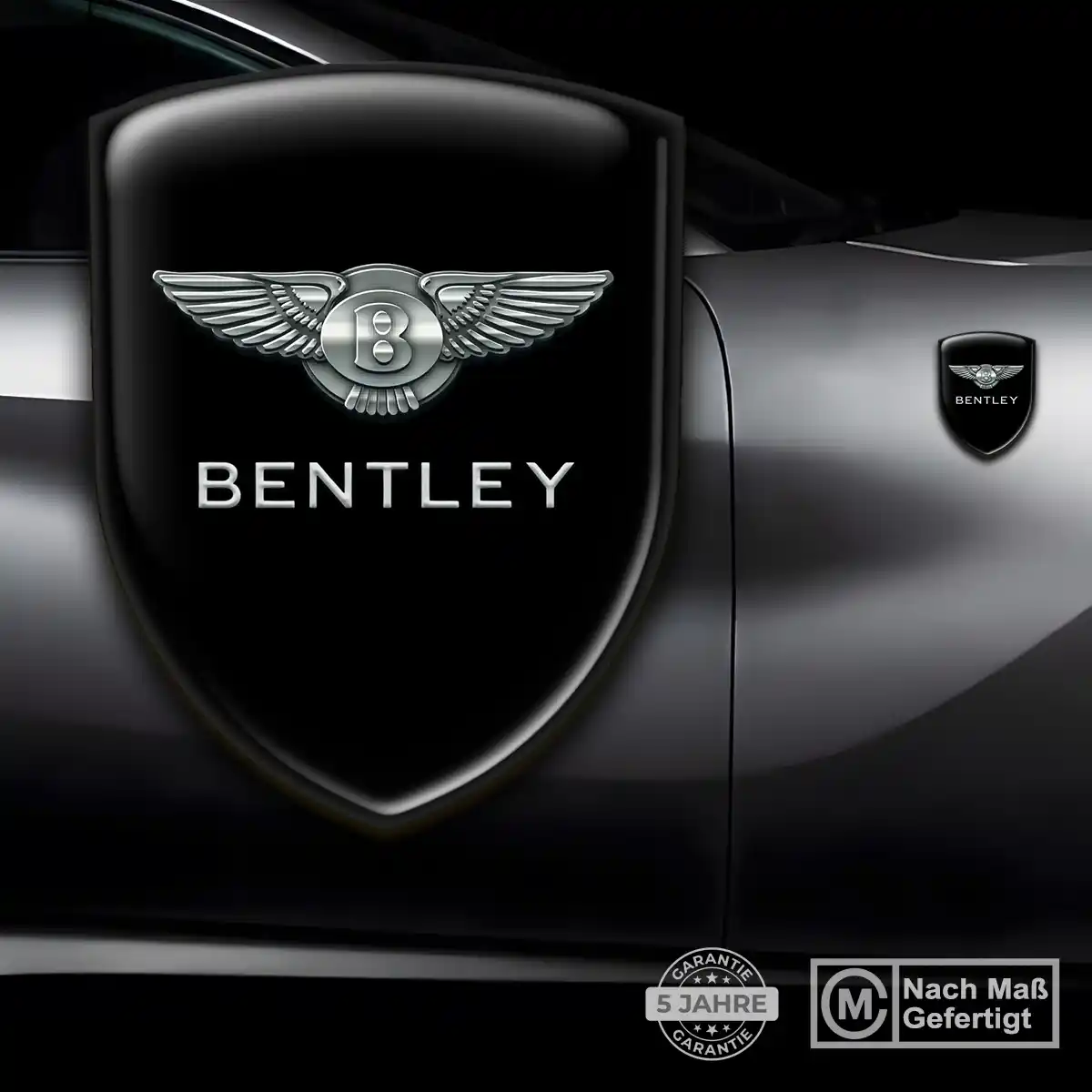 Bentley Aufkleber 3D Gel Wappen Spitzenqualität