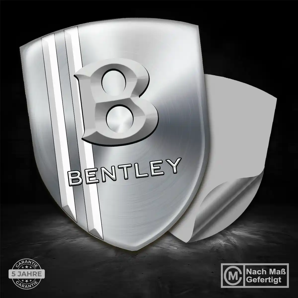 Bentley Aufkleber Ausdrucksstarkes Design