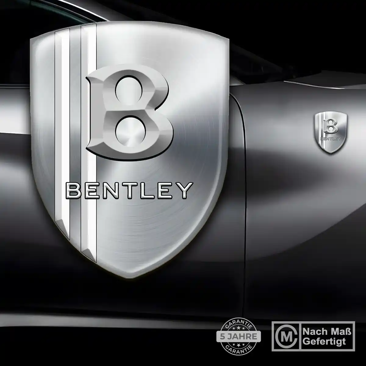 Bentley Aufkleber Ausdrucksstarkes Design