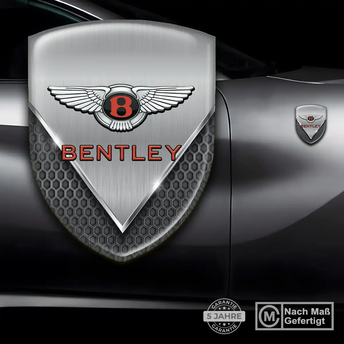 Bentley Aufkleber Auto Hochwertiges Harz
