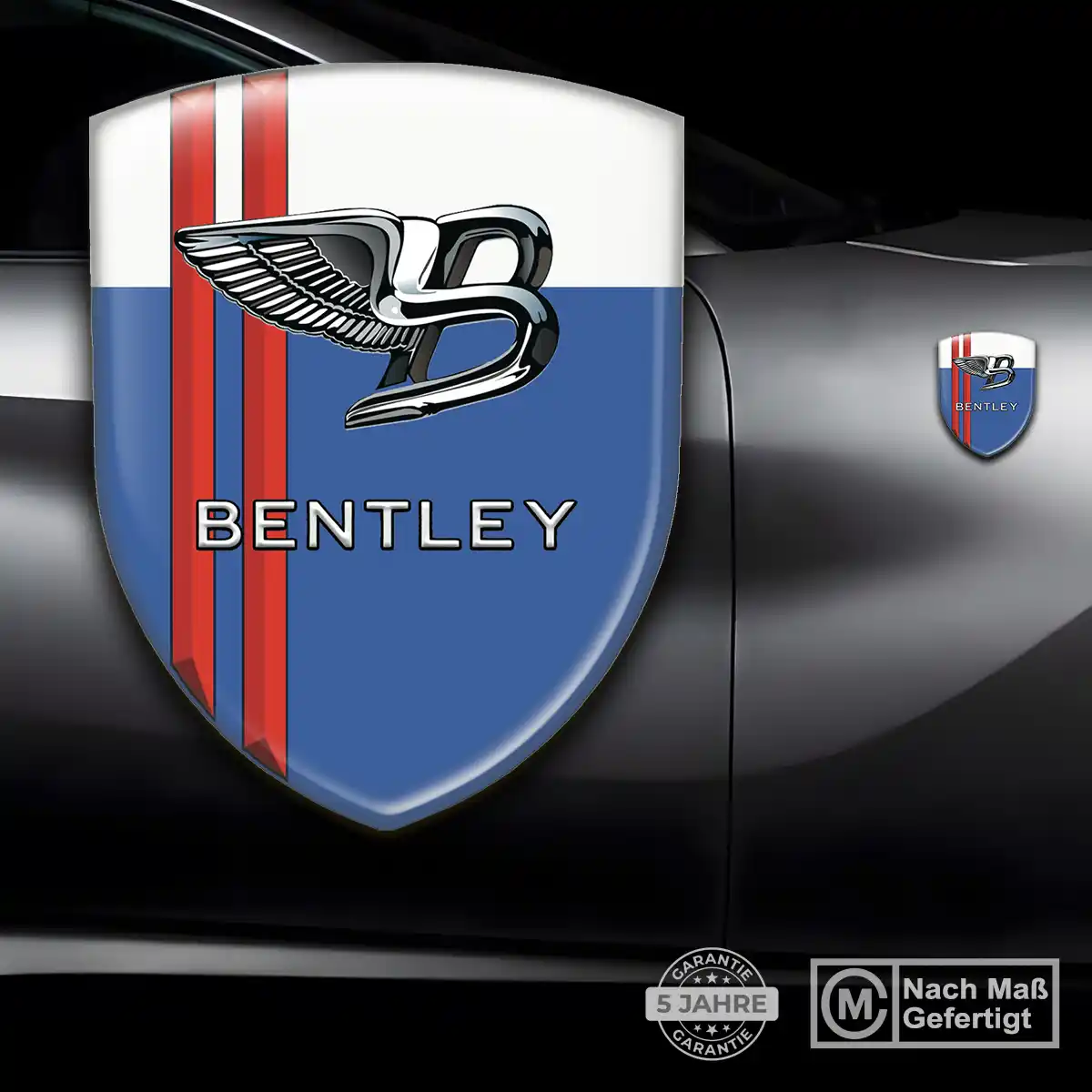 Bentley Aufkleber Emblem Auto Elegantes Design