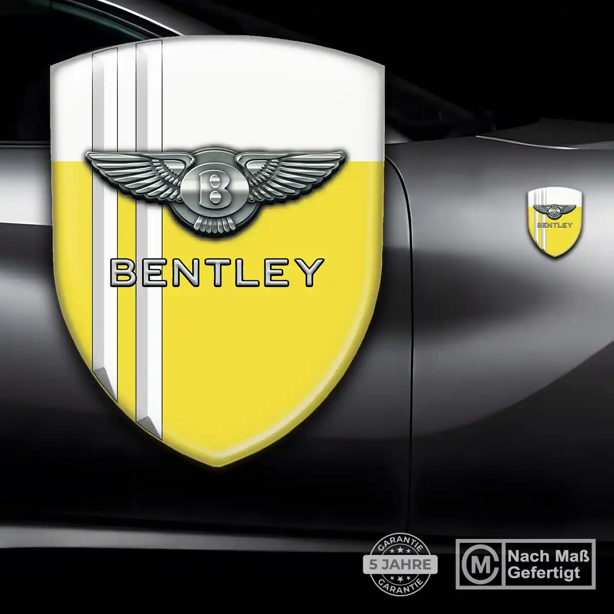 Bentley Aufkleber Emblem Auto Hochwertiges Harz