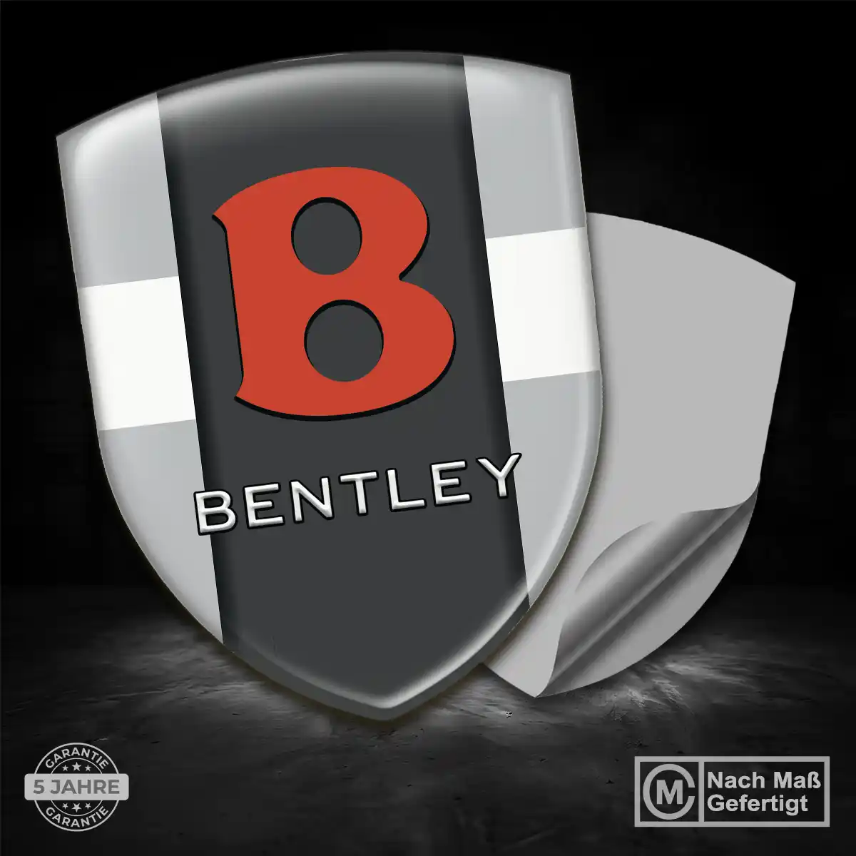Bentley Aufkleber Emblem Überzeugende Qualität