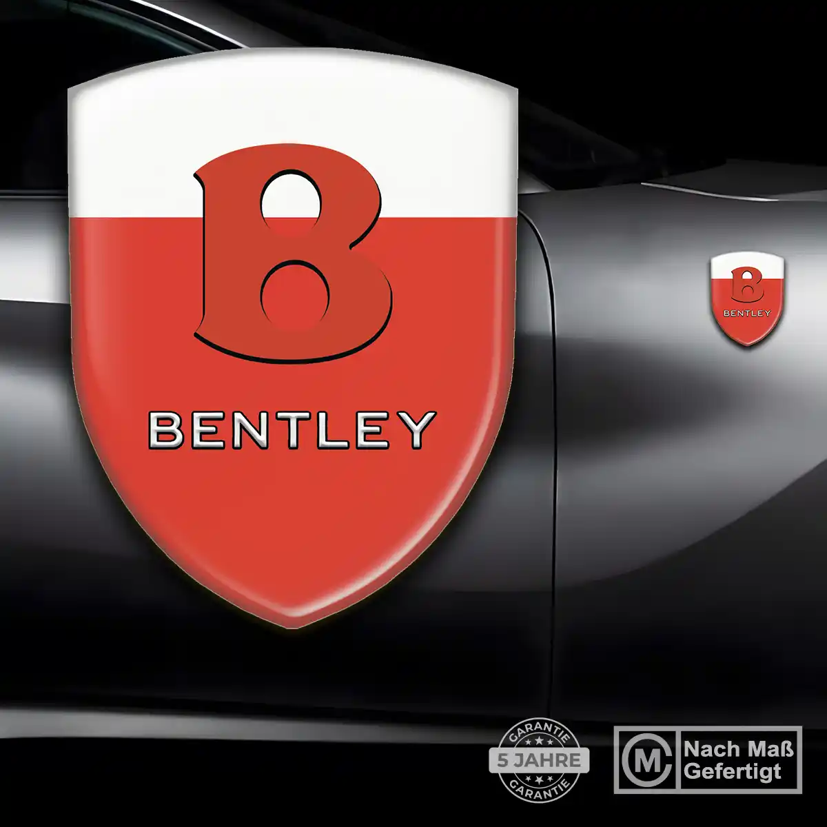 Bentley Aufkleber Emblem Edles Design