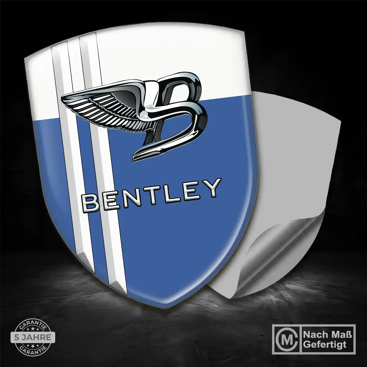 Bentley Aufkleber Emblem Erstklassige Qualität