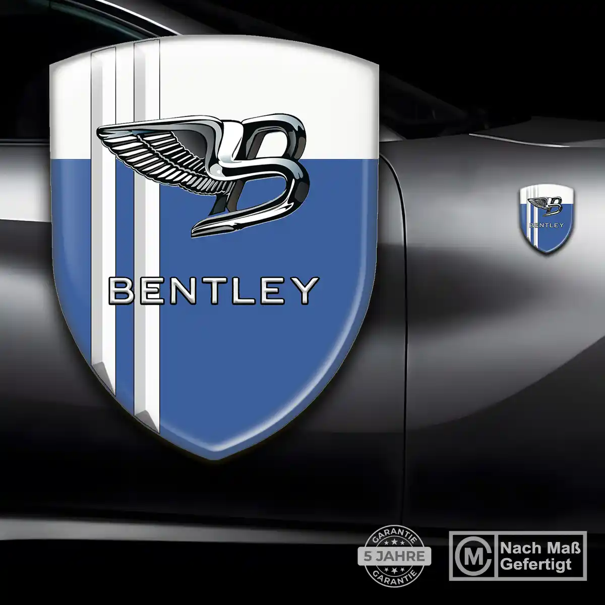 Bentley Aufkleber Emblem Erstklassige Qualität
