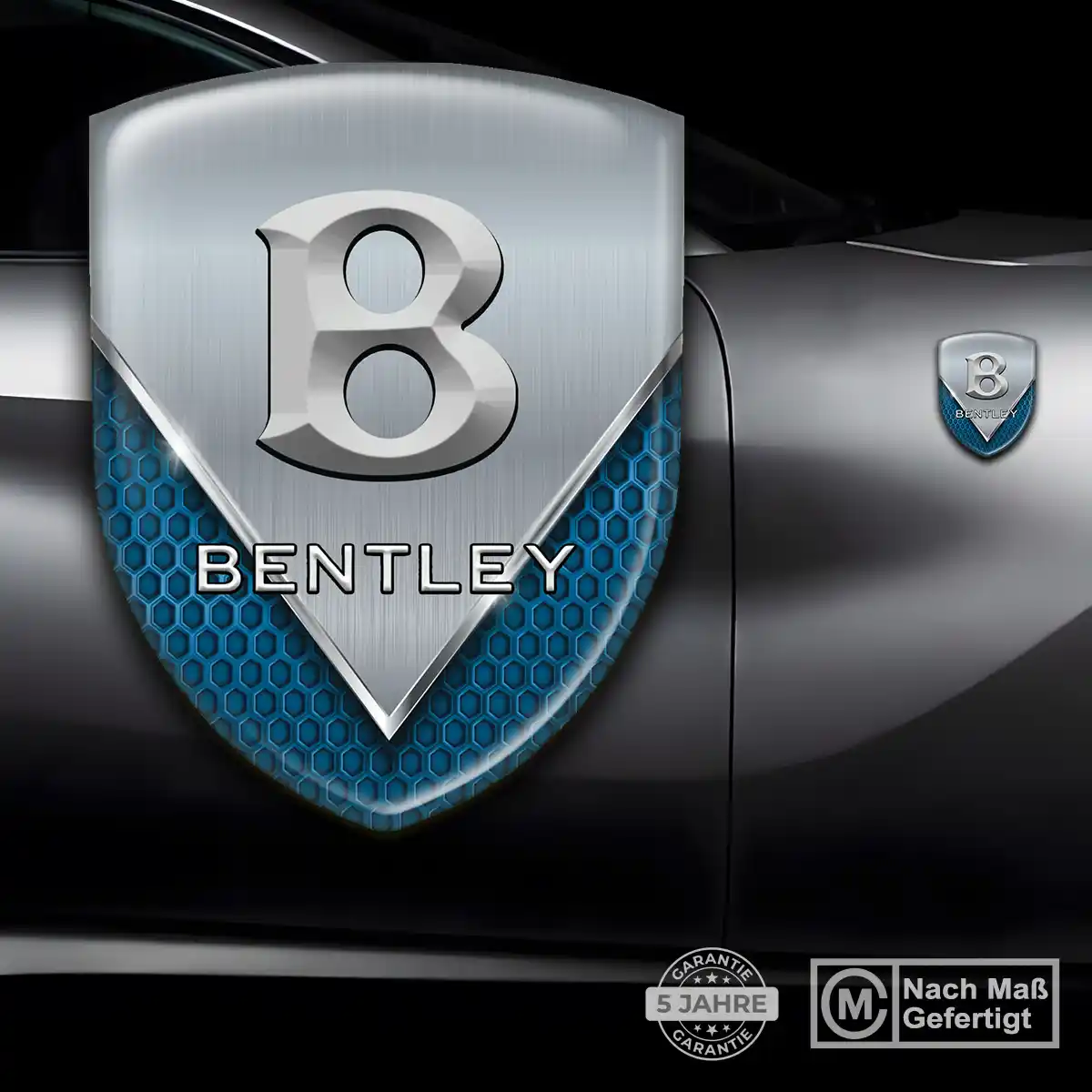 Bentley Aufkleber Emblem Hohe Qualität