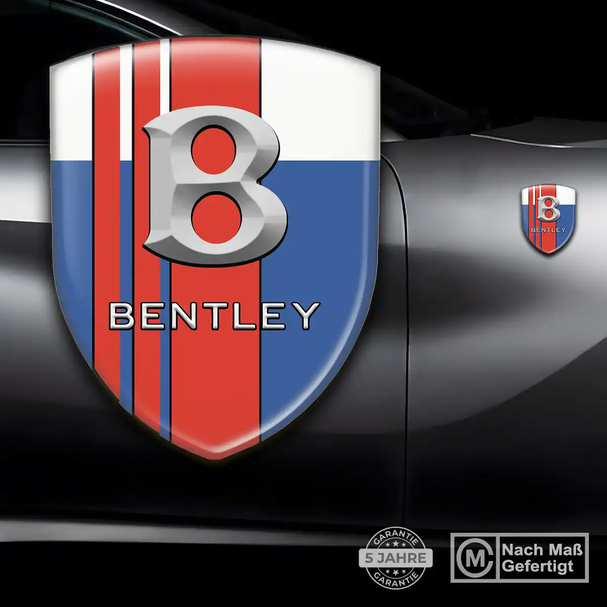 Bentley Aufkleber Emblem Interieurdesign