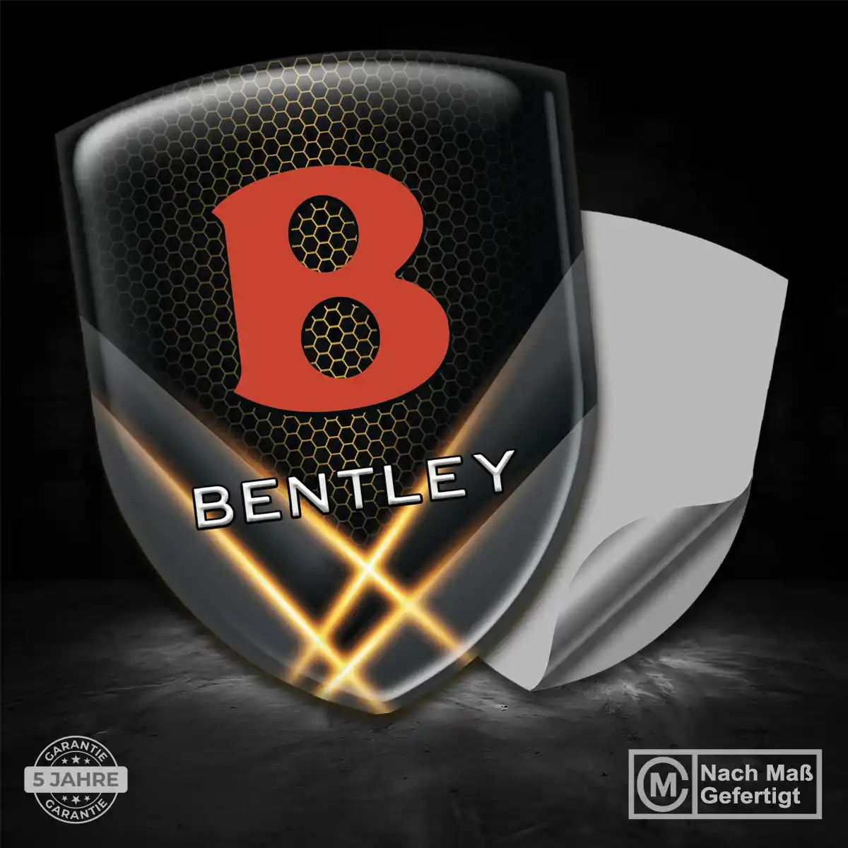Bentley Aufkleber Emblem Markenedition