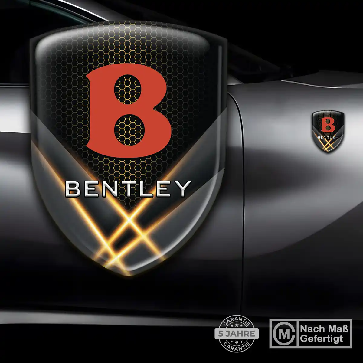 Bentley Aufkleber Emblem Markenedition