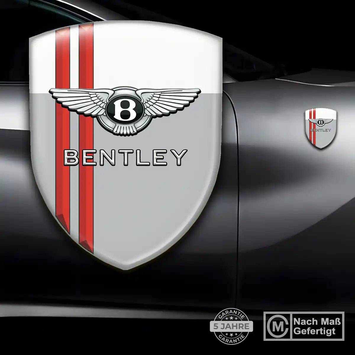 Bentley Aufkleber Emblem Modernes Design