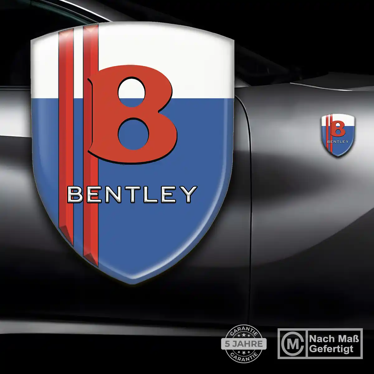 Bentley Aufkleber Emblem Premiumqualität