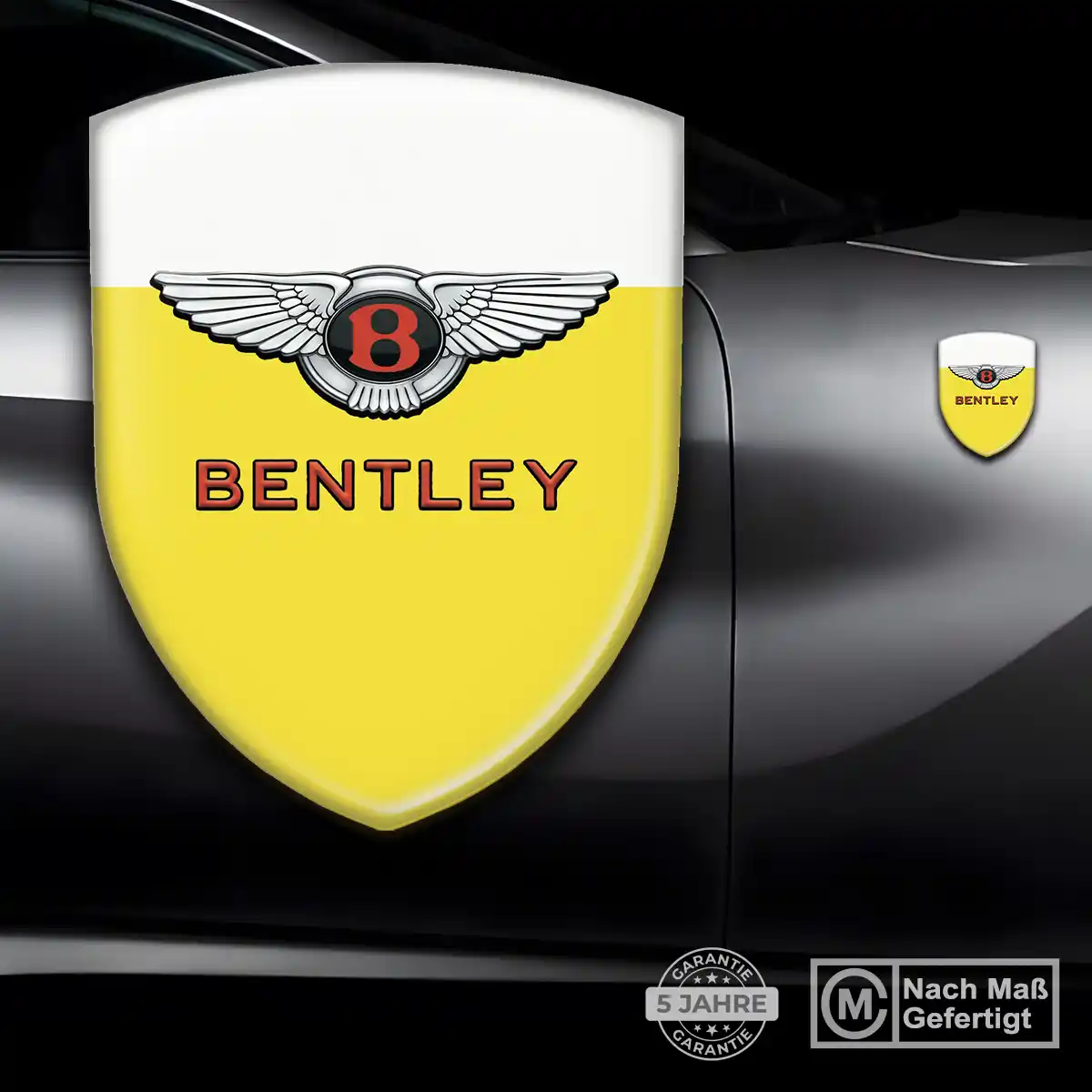 Bentley Aufkleber Emblem Wappen Anspruchsvolles Design