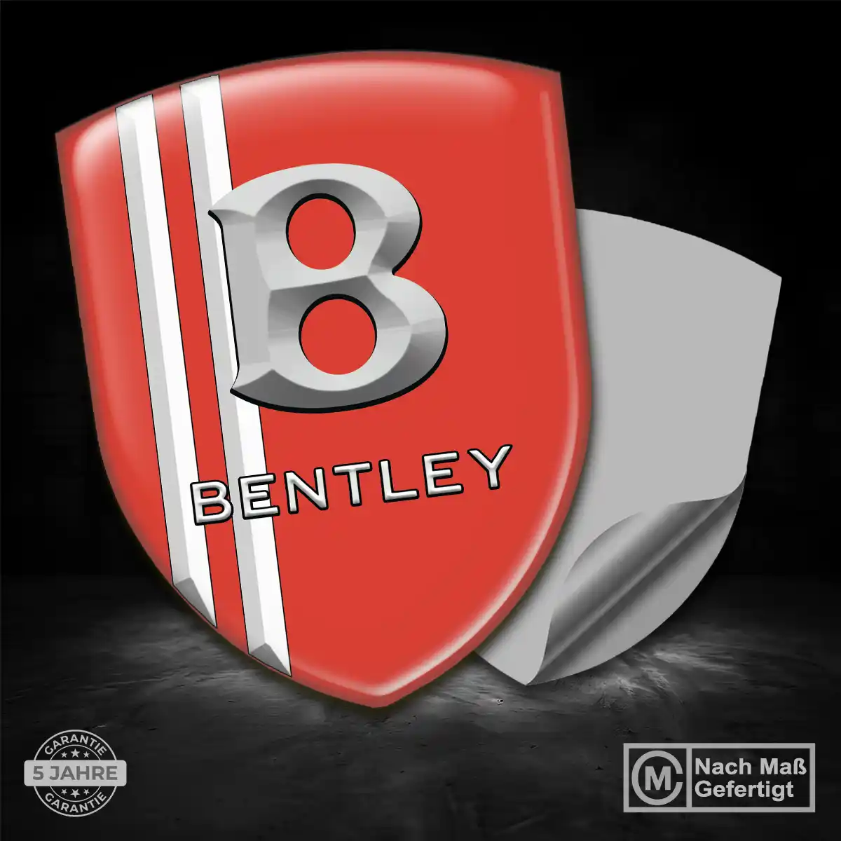 Bentley Aufkleber Emblem Wappen Auto Überzeugende Qualität