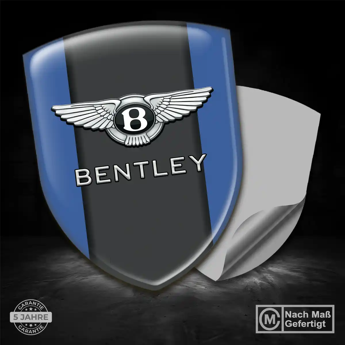 Bentley Aufkleber Emblem Wappen Auto Höchste Qualität