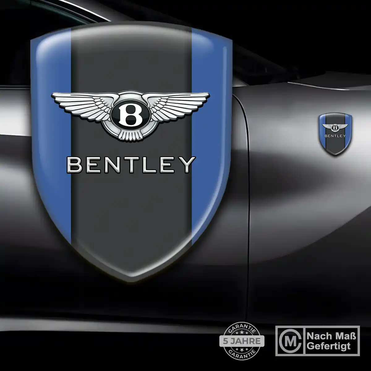 Bentley Aufkleber Emblem Wappen Auto Höchste Qualität