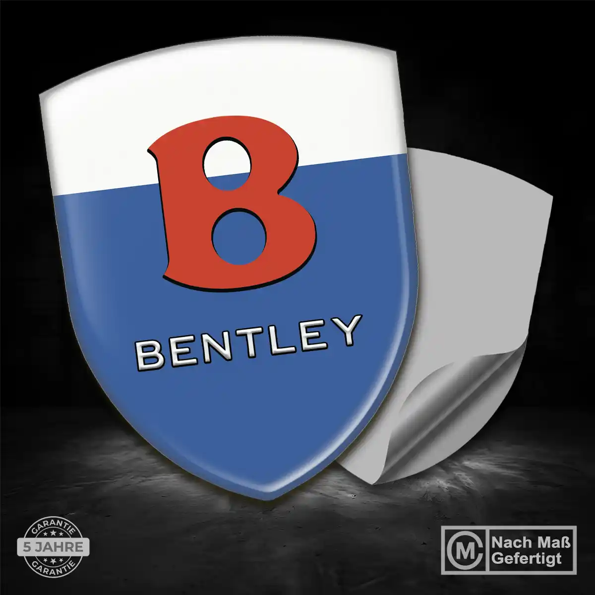 Bentley Aufkleber Emblem Wappen Auto Hochwertiges Harz
