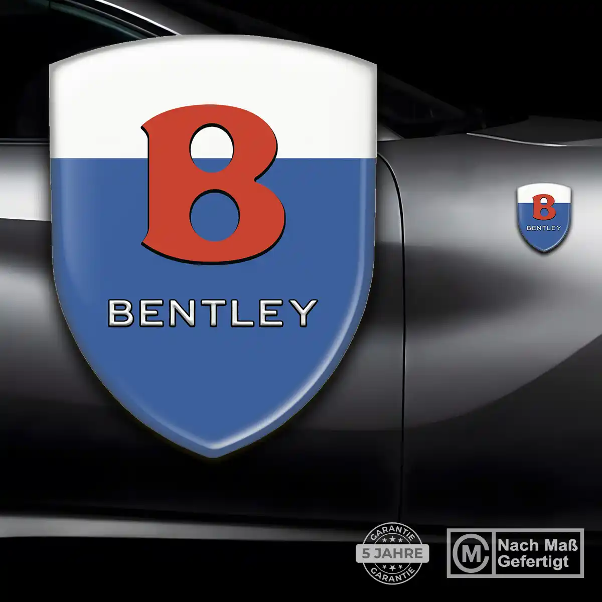 Bentley Aufkleber Emblem Wappen Auto Hochwertiges Harz