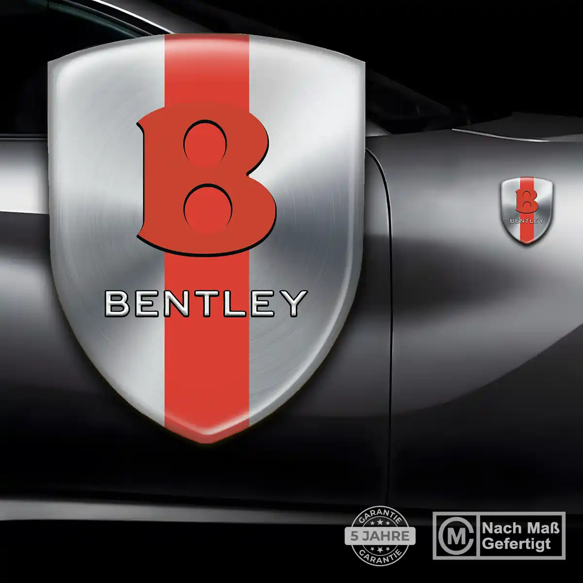 Bentley Aufkleber Emblem Wappen Auto Markenedition