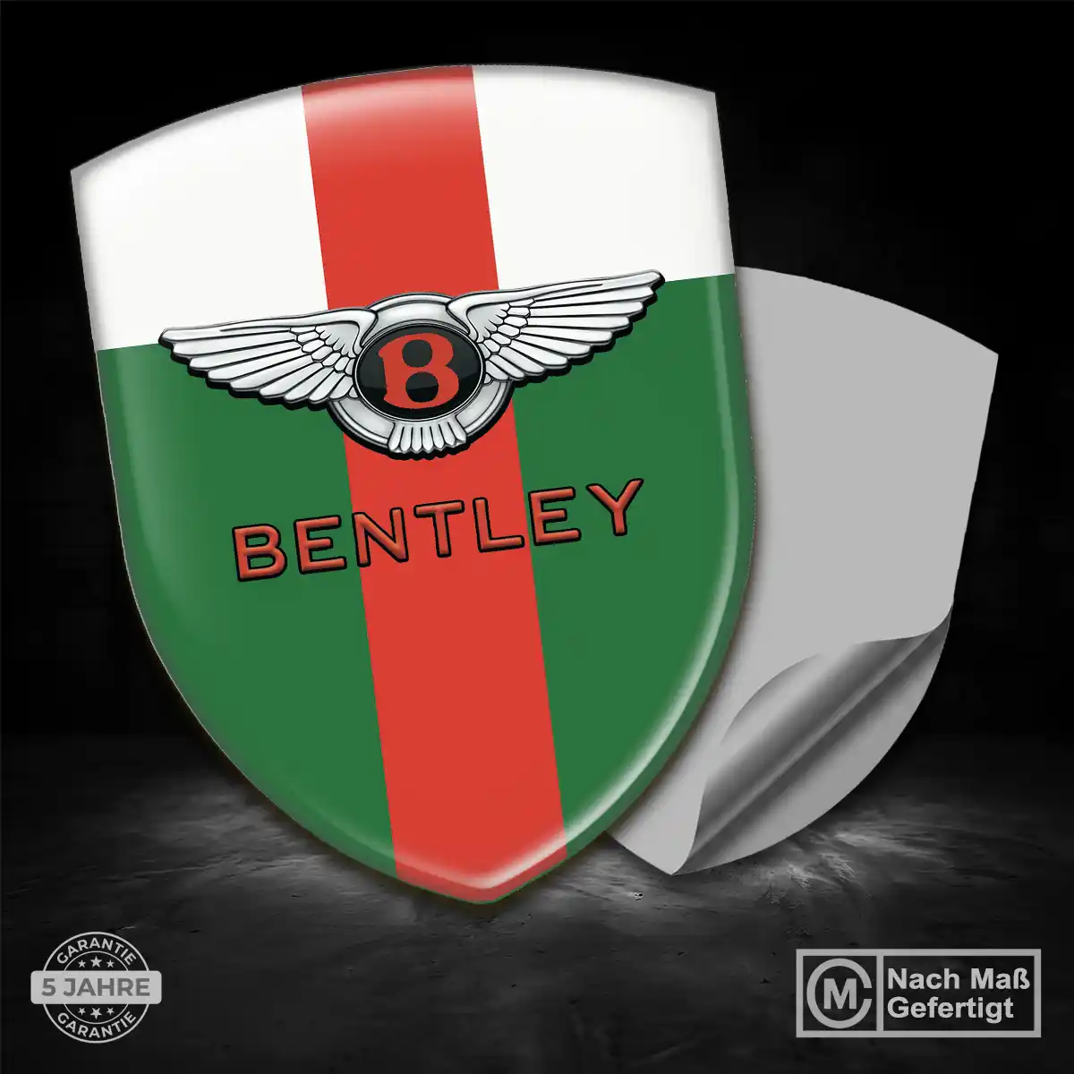 Bentley Aufkleber Emblem Wappen Auto Premium-Edition