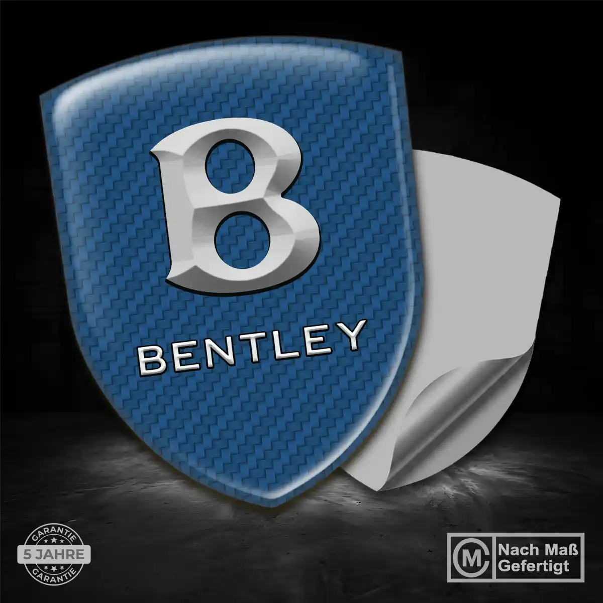 Bentley Aufkleber Emblem Wappen Auto Premiumqualität
