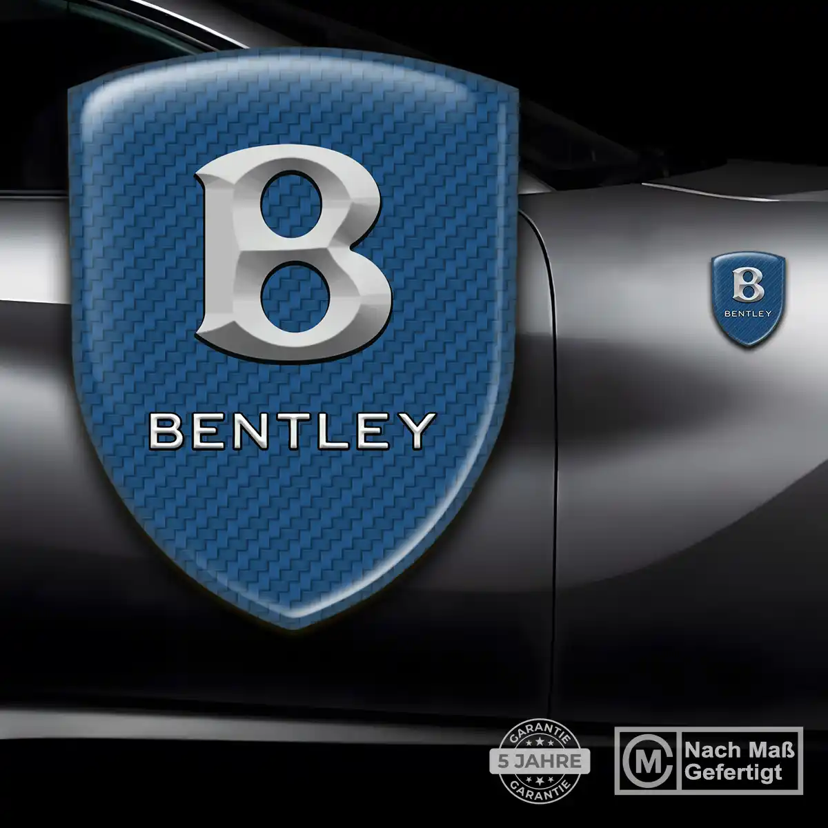 Bentley Aufkleber Emblem Wappen Auto Premiumqualität
