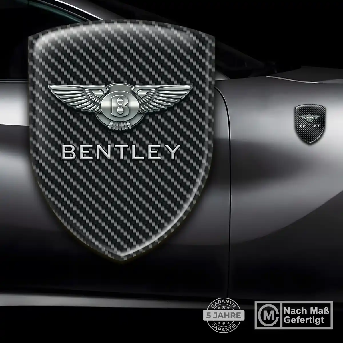 Bentley Aufkleber Emblem Wappen Überzeugende Qualität