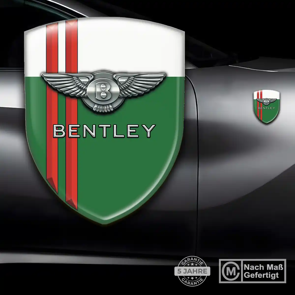 Bentley Aufkleber Emblem Wappen Hochwertiges Harz