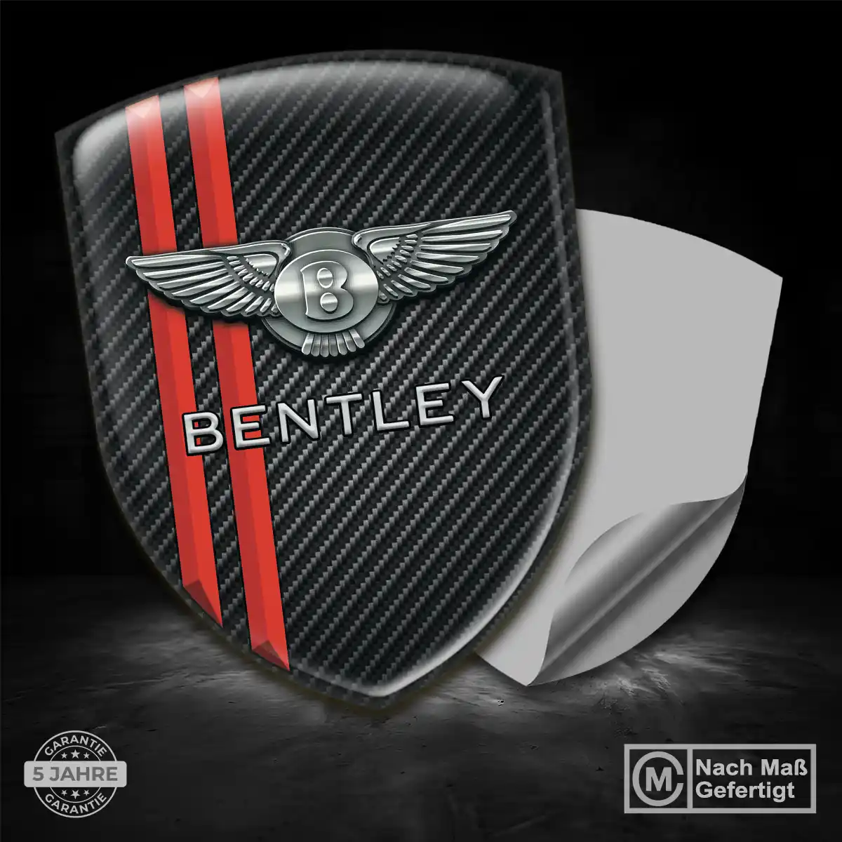 Bentley Aufkleber Emblem Wappen Hohe Qualität