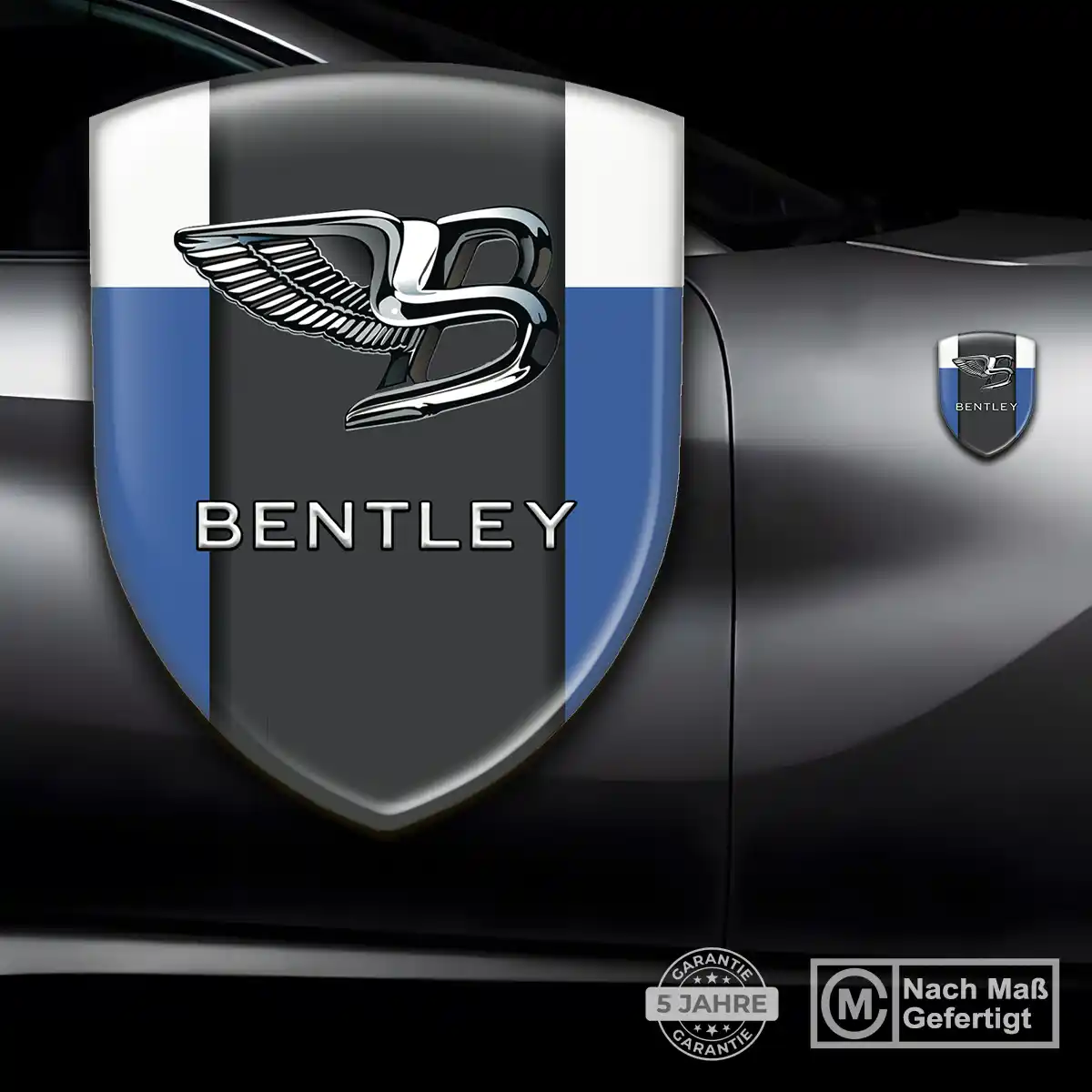 Bentley Aufkleber Emblem Wappen Luxus-Edition