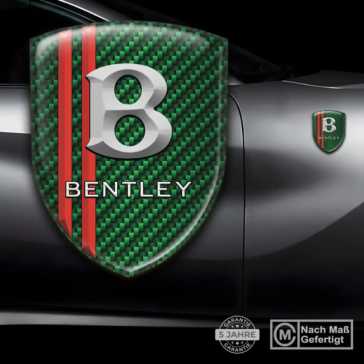 Bentley Aufkleber Emblem Wappen Markenedition