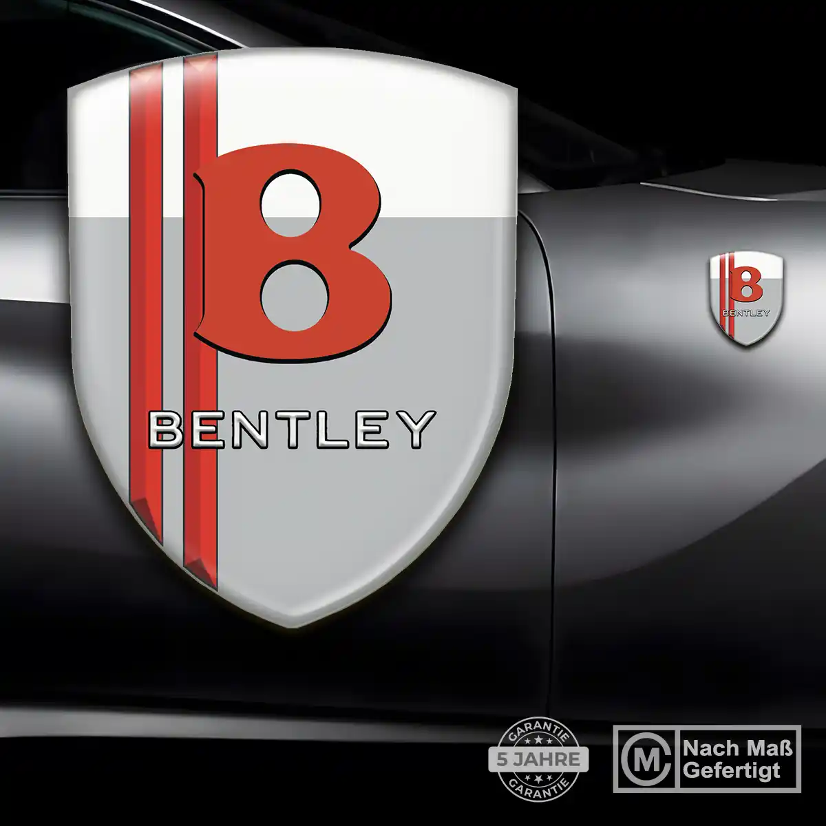 Bentley Aufkleber Emblem Wappen Modernes Design