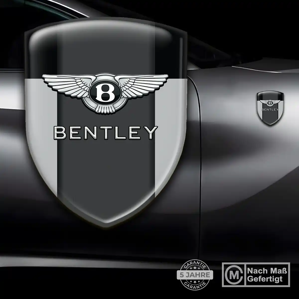 Bentley Aufkleber Embleme Silikon Anspruchsvolles Design