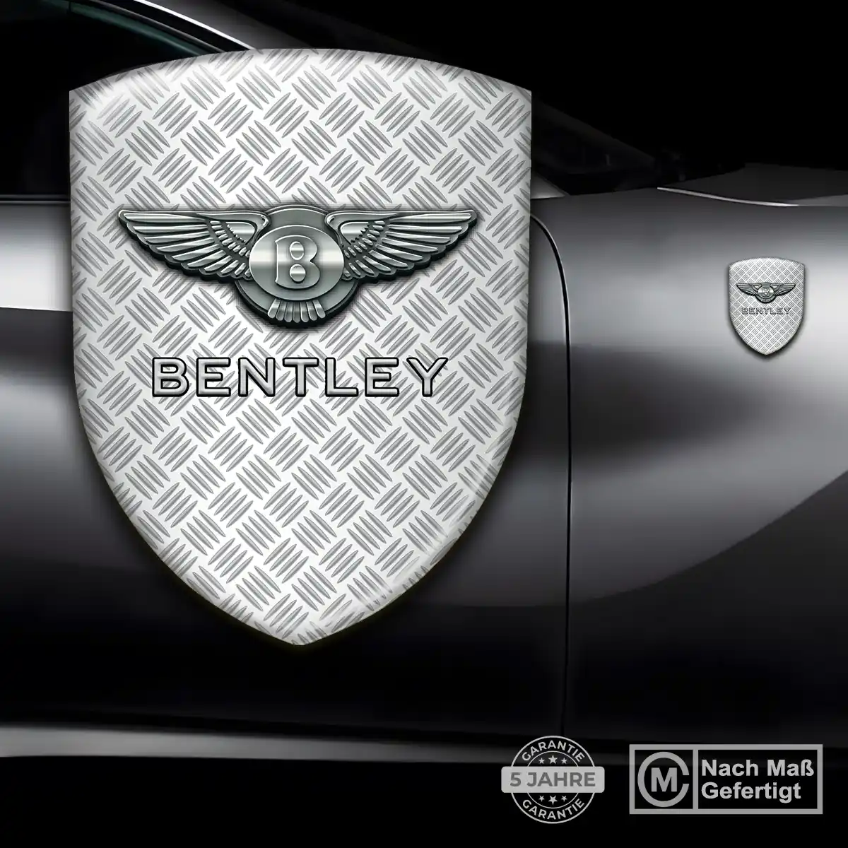 Bentley Aufkleber Embleme Silikon Ausdrucksstarkes Design