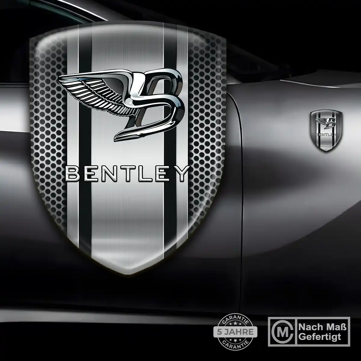 Bentley Aufkleber Embleme Silikon Auto Exterieurdesign