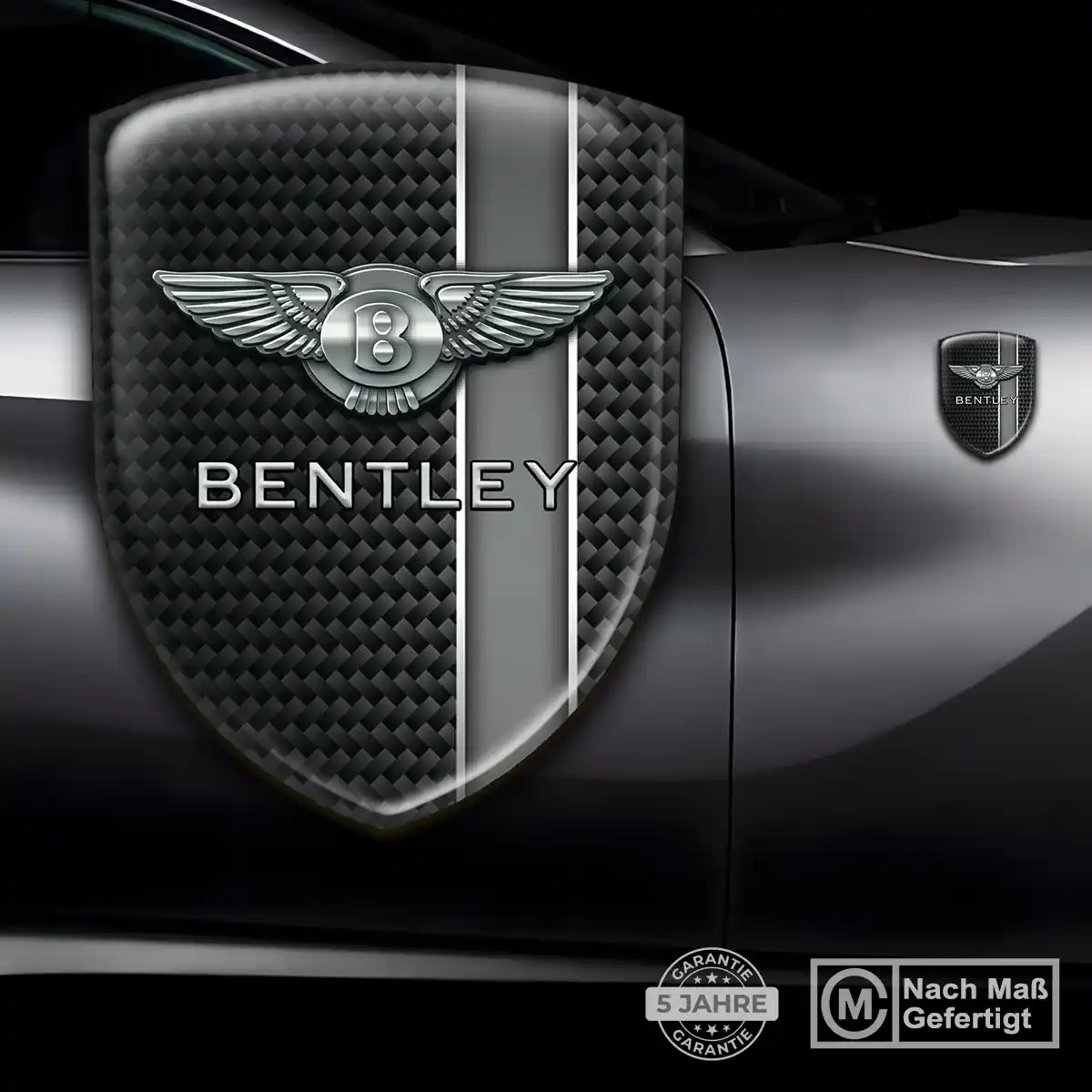 Bentley Aufkleber Embleme Silikon Auto Hohe Qualität