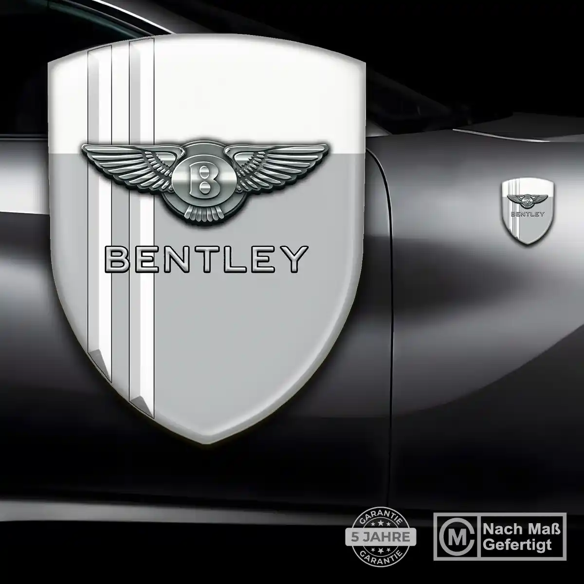 Bentley Aufkleber Embleme Silikon Auto Interieurdesign