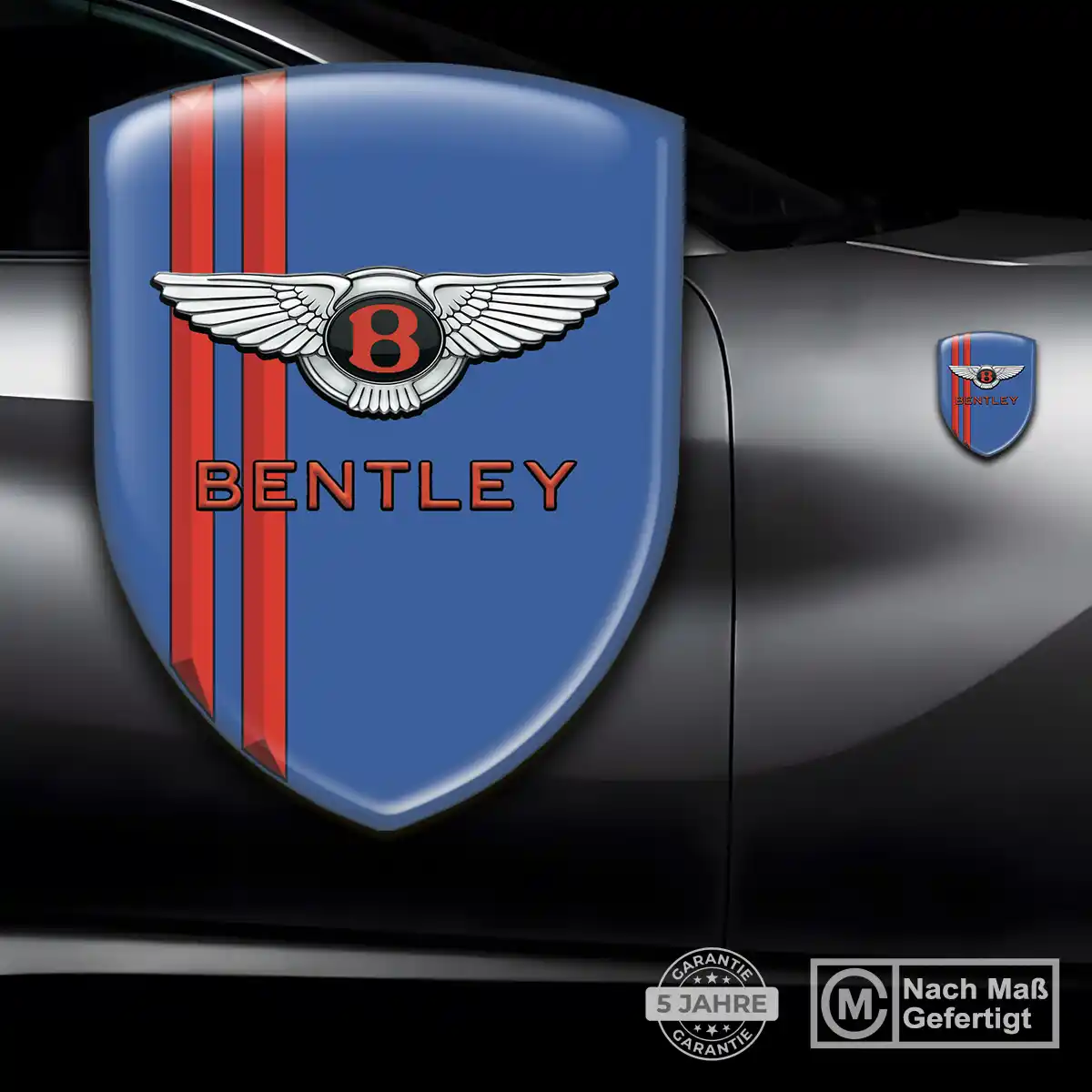 Bentley Aufkleber Embleme Silikon Auto Luxus-Edition