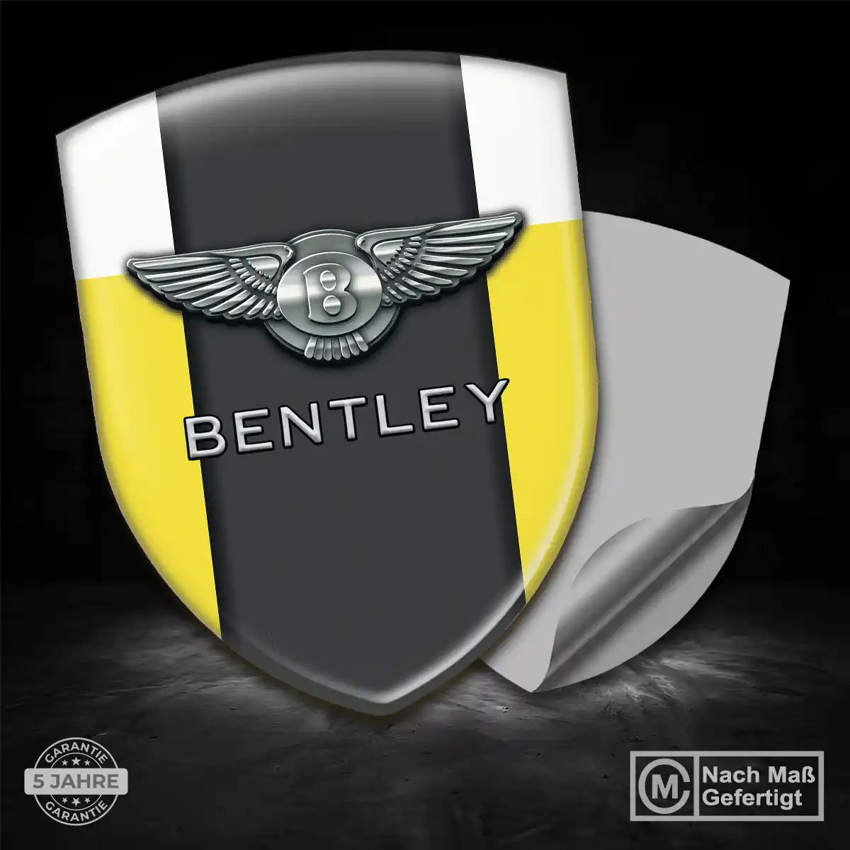 Bentley Aufkleber Embleme Silikon Auto Modernes Design
