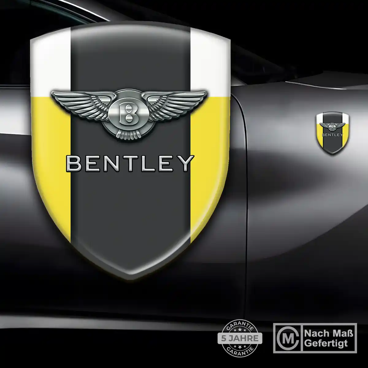 Bentley Aufkleber Embleme Silikon Auto Modernes Design