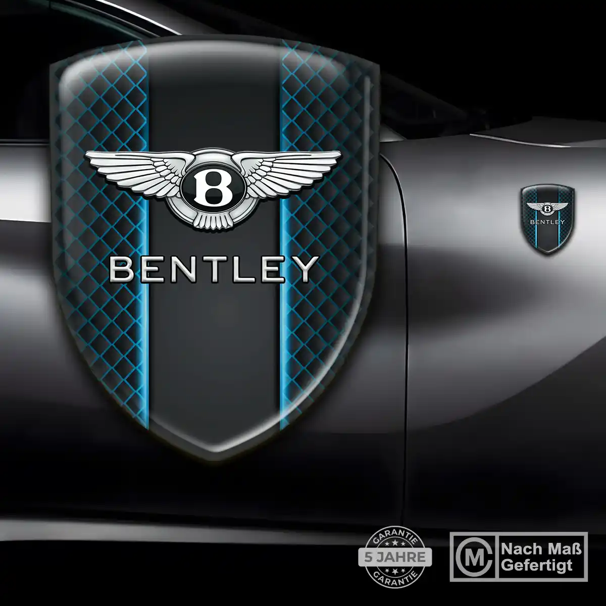 Bentley Aufkleber Embleme Silikon Auto Stilvolles Design
