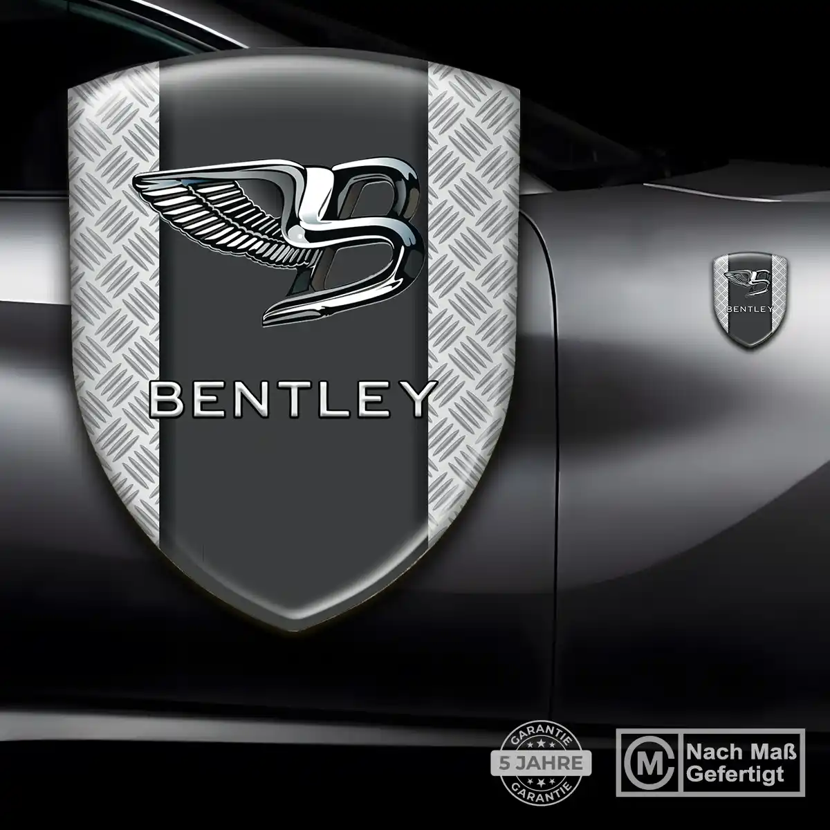 Bentley Aufkleber Embleme Silikon Auto Tuningfahrzeug