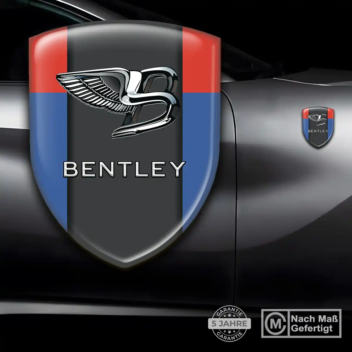 Bentley Aufkleber Embleme Silikon Überzeugende Qualität