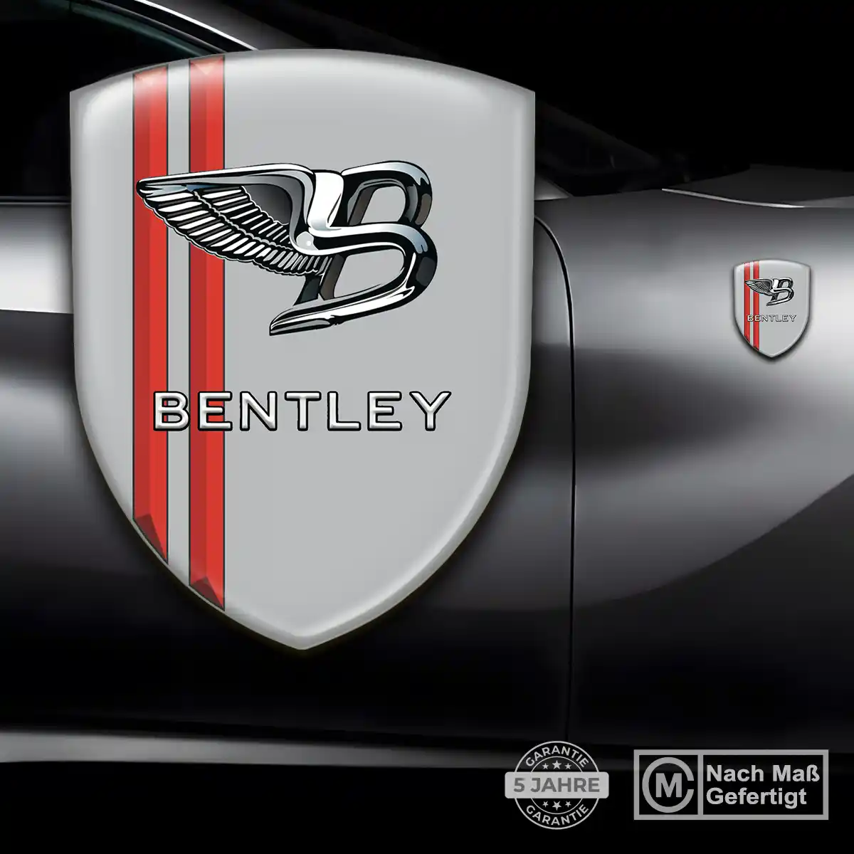 Bentley Aufkleber Embleme Silikon Exterieurdesign
