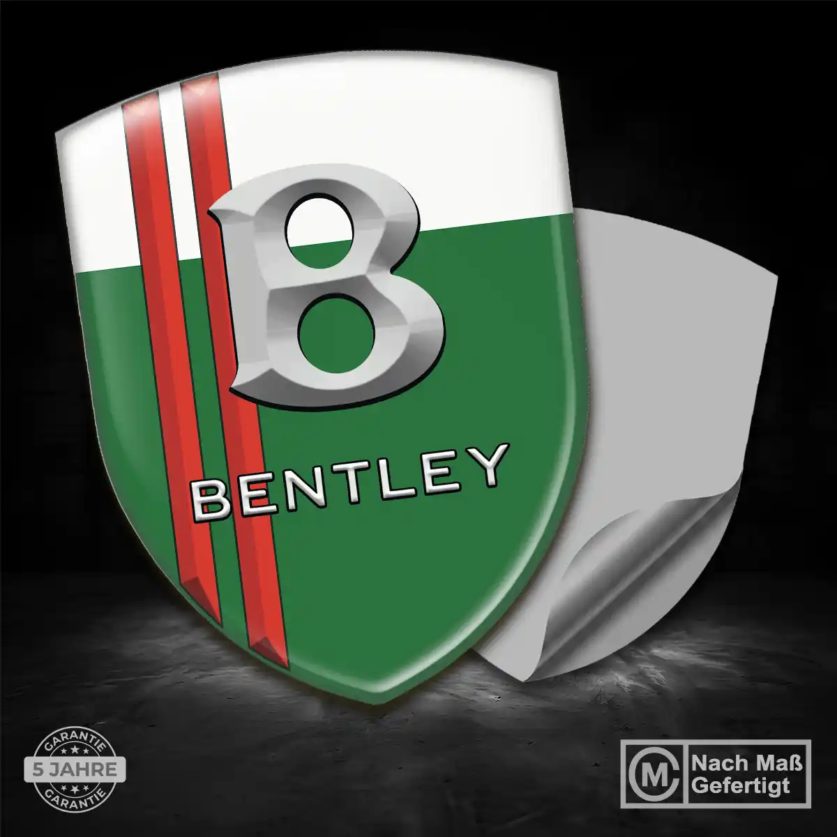 Bentley Aufkleber Embleme Silikon Höchste Qualität