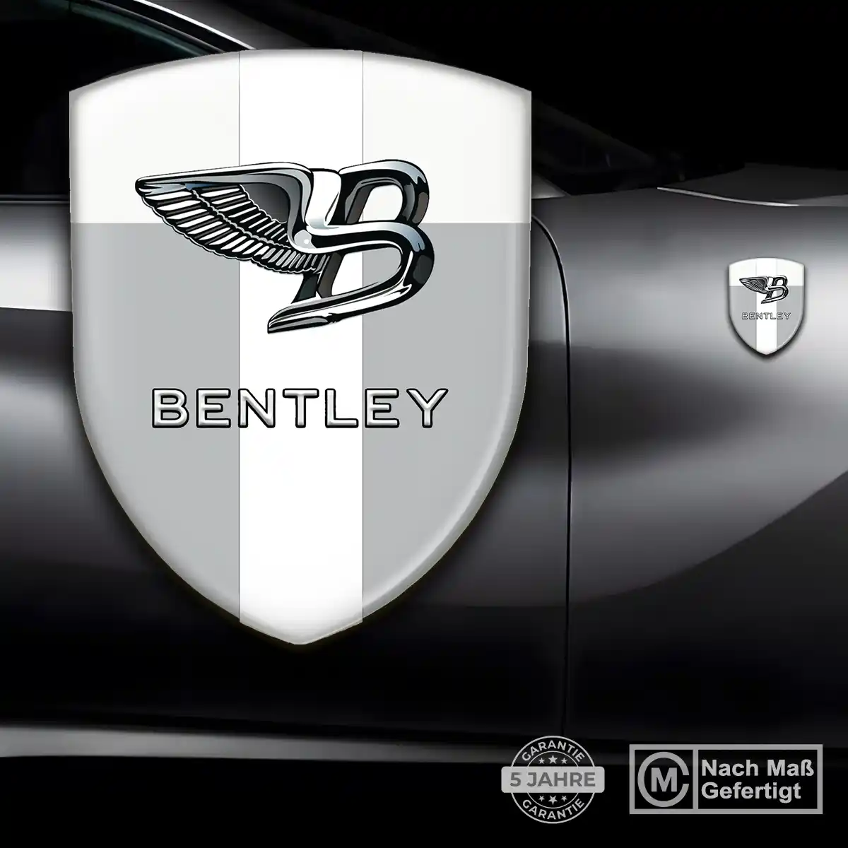 Bentley Aufkleber Embleme Silikon Tuningfahrzeug