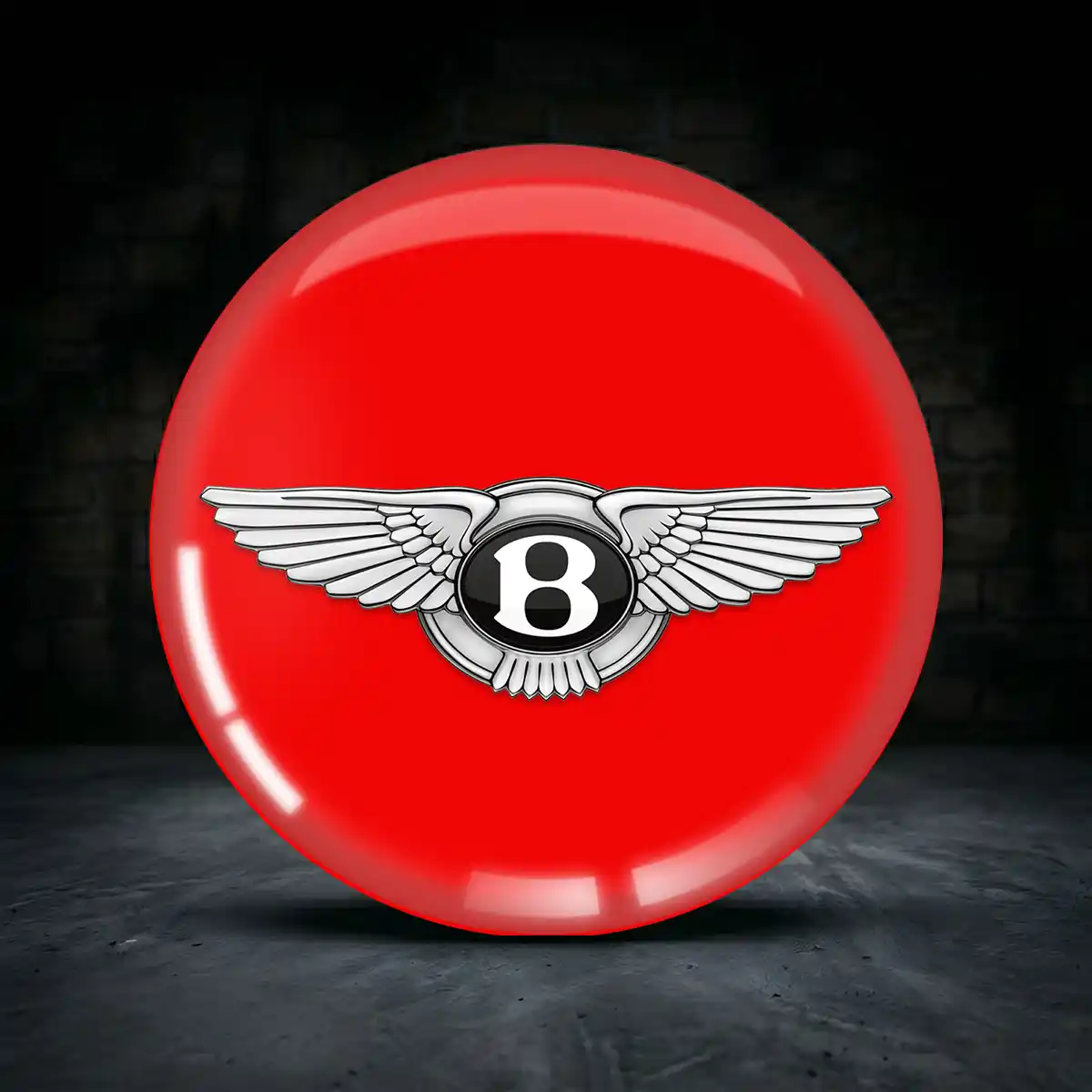 Bentley Aufkleber Felgenemblem Silikon Stilvolles Design