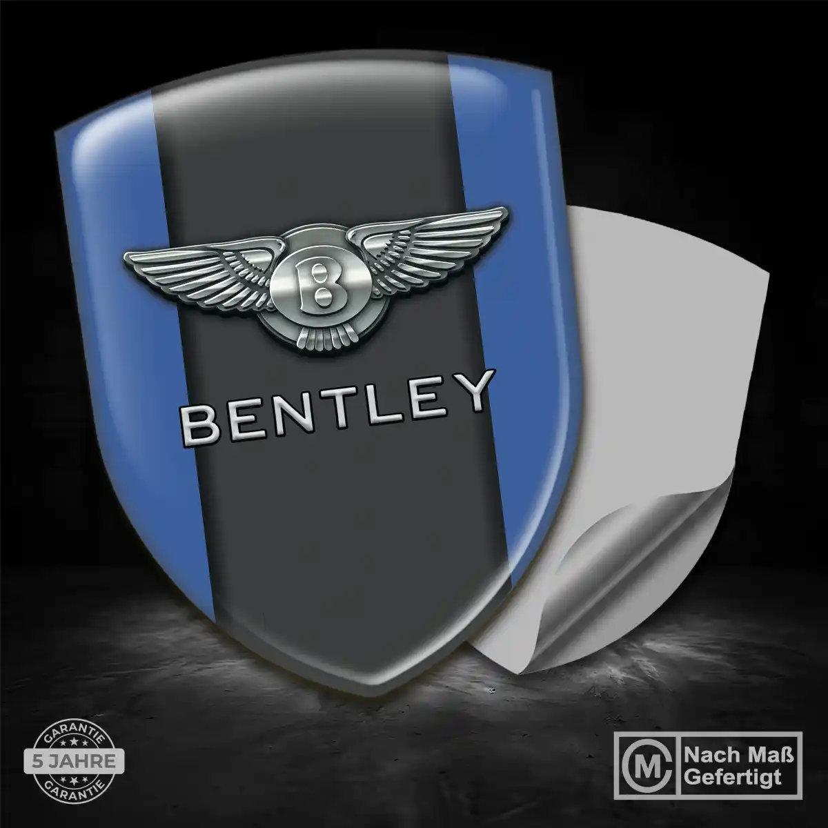 Bentley Aufkleber Hochwertiges Harz