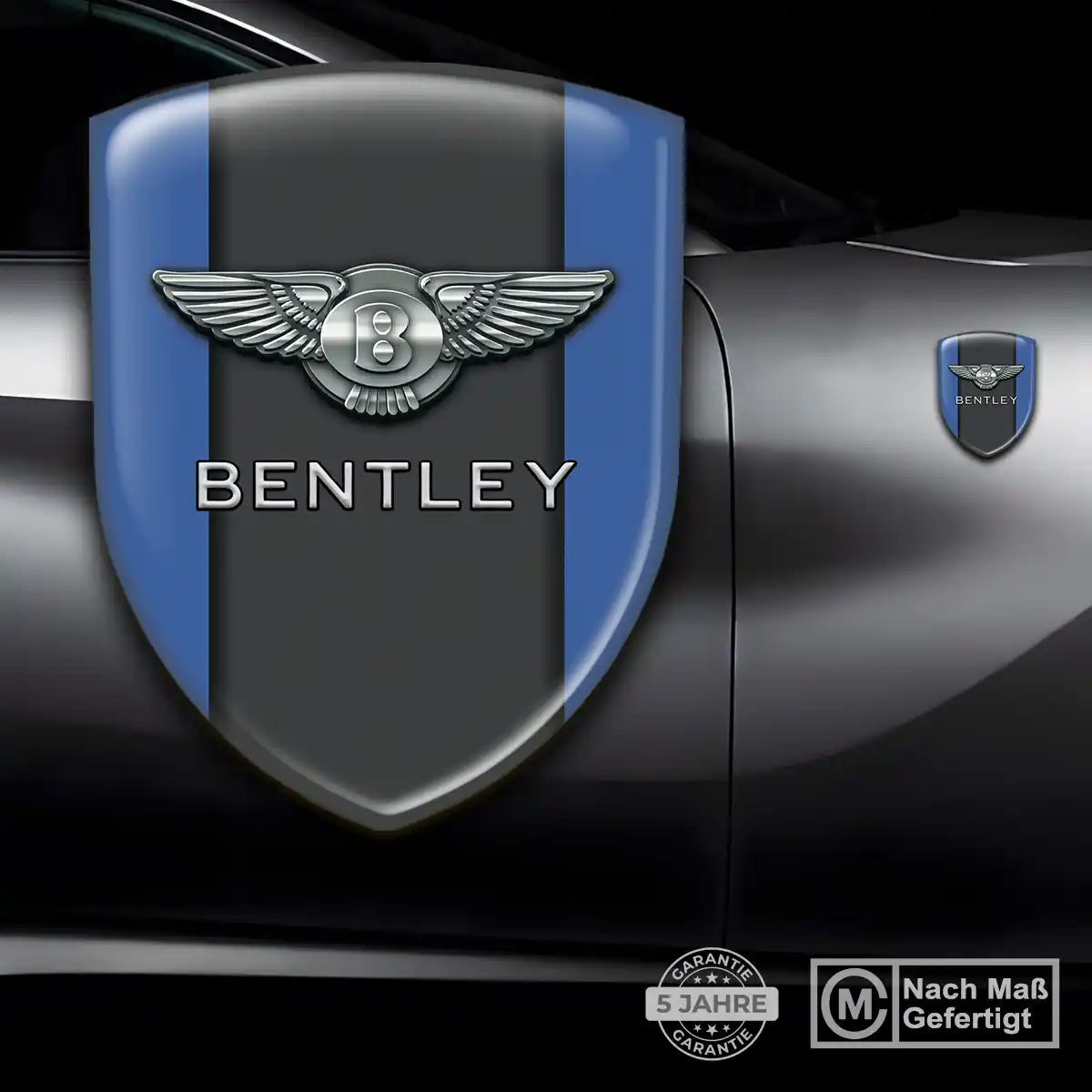Bentley Aufkleber Hochwertiges Harz
