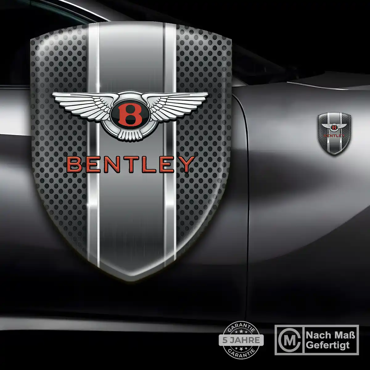 Bentley Aufkleber Premiumqualität